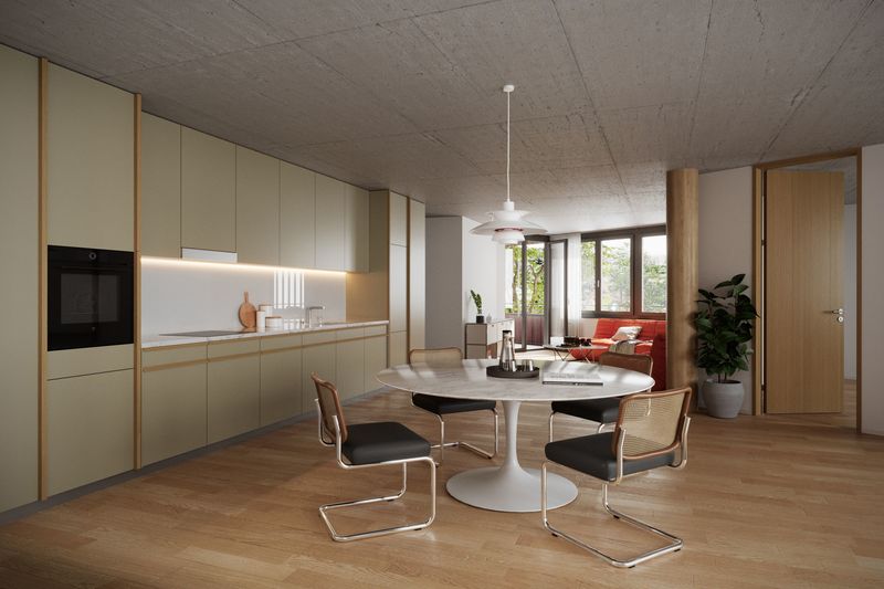 <p> Grosszügige Wohnküche</p><p>Bild © K Design Atelier</p>